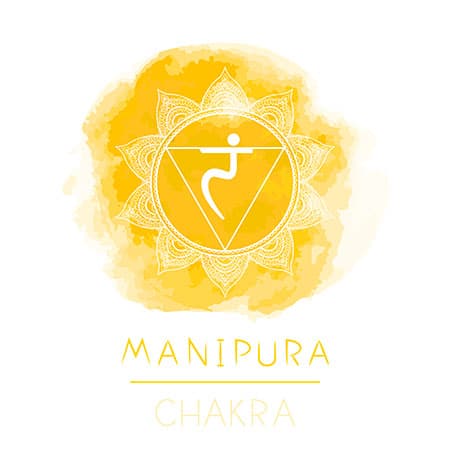 Manipura chakra giallo