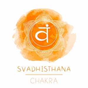 svadhisthana chakra arancio