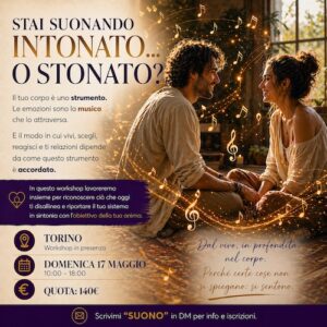 Workshop corpo emozioni vibrazione energia